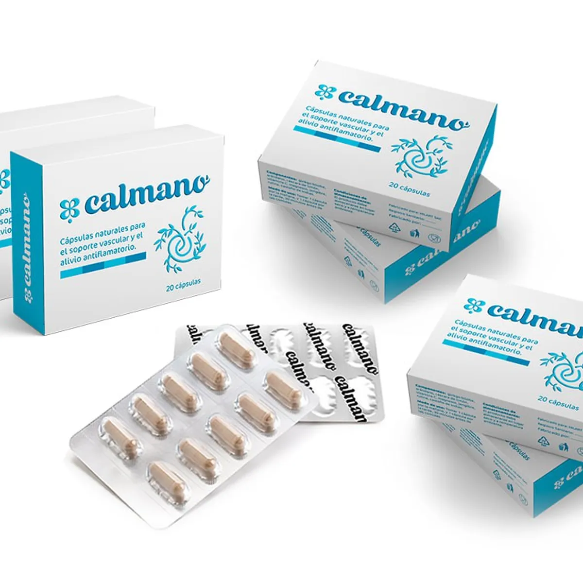 CALMANO - CALMANO - 6 pack - CAPSULAS para VARICES y HEMORROIDES