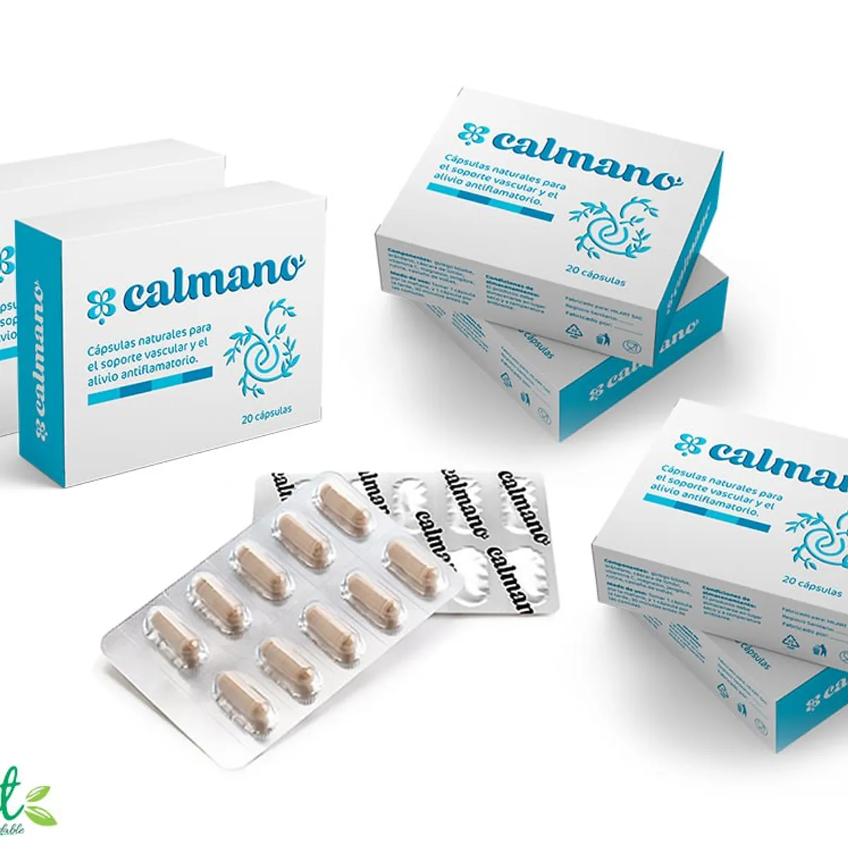 CALMANO - CALMANO - 6 pack - CAPSULAS para VARICES y HEMORROIDES