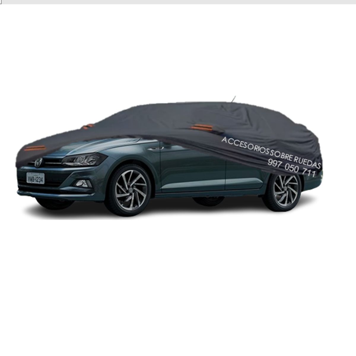 GENERICO - Cobertor VOLKSWAGEN VIRTUS impermeable acolchado