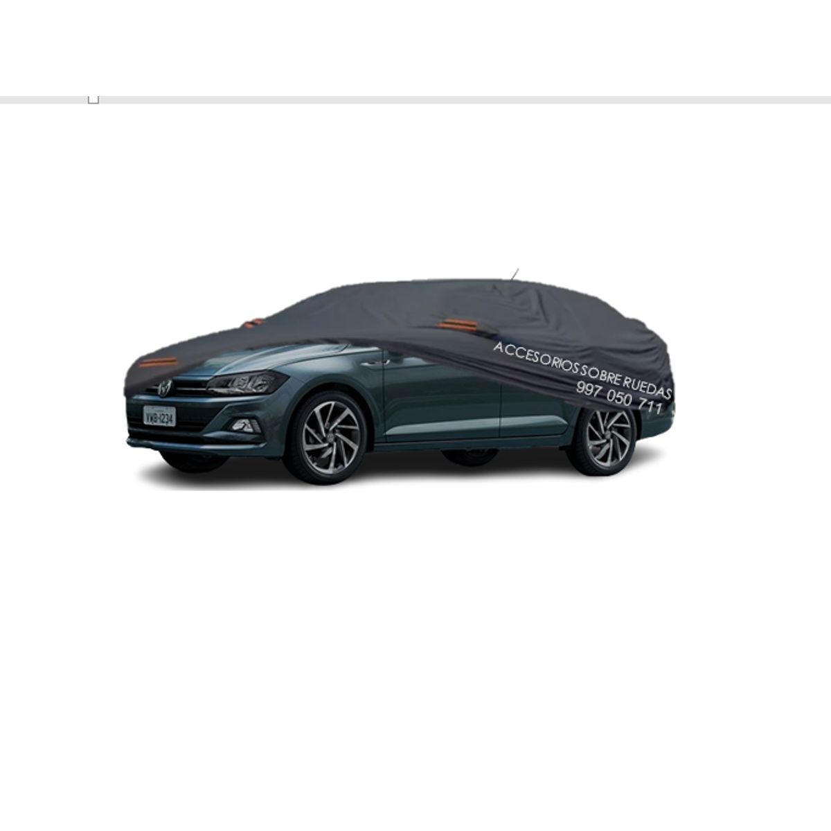 GENERICO - Cobertor VOLKSWAGEN VIRTUS impermeable acolchado