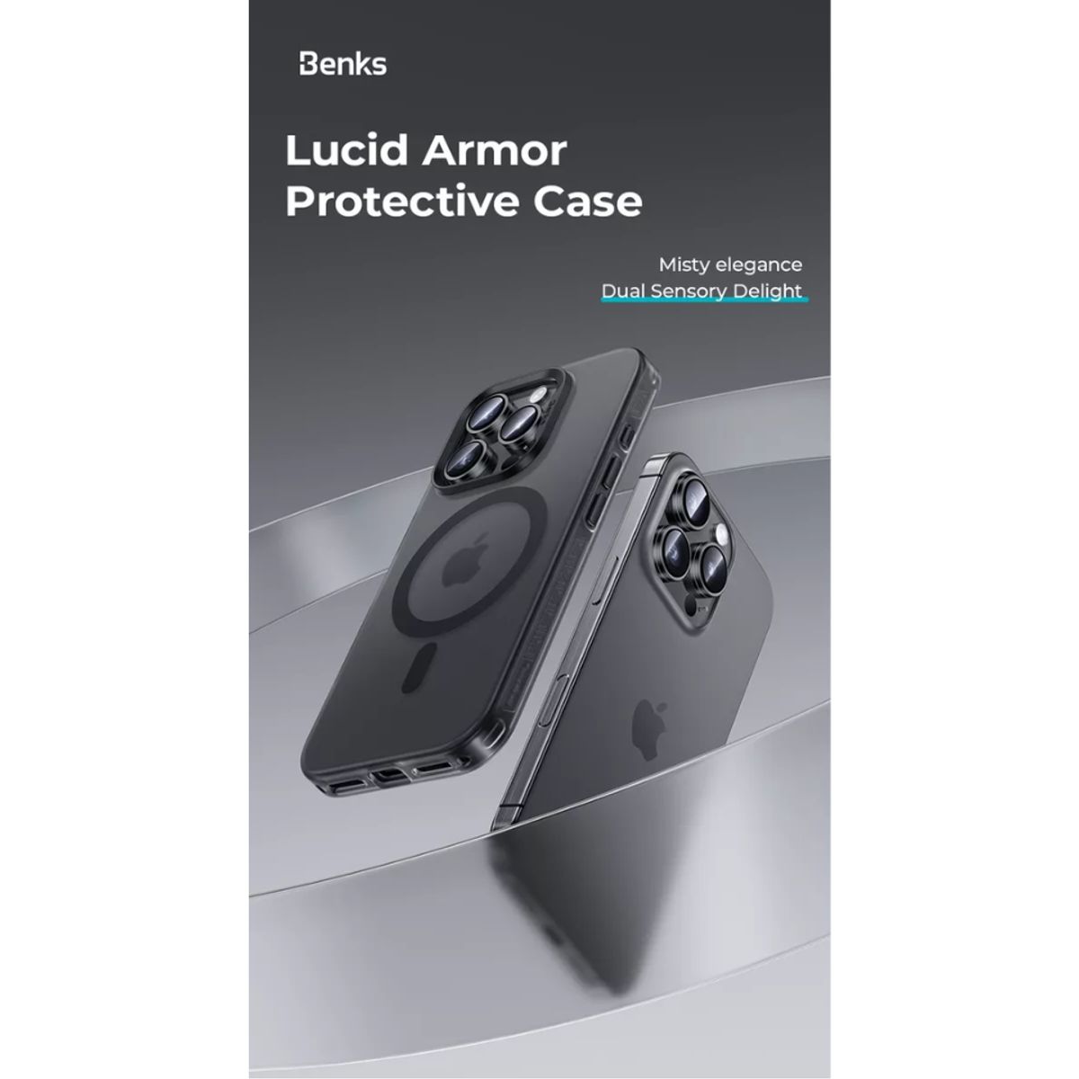 PERU IMPORTACIONES - Case Benks Lucid Armor (mag) iPhone 16 Pro Max 6.9