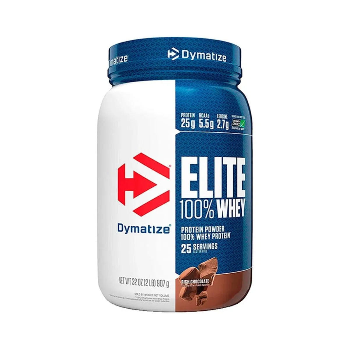 Dymatize - Proteína Elite 100% Whey 2lb - Dymatize - Chocolate