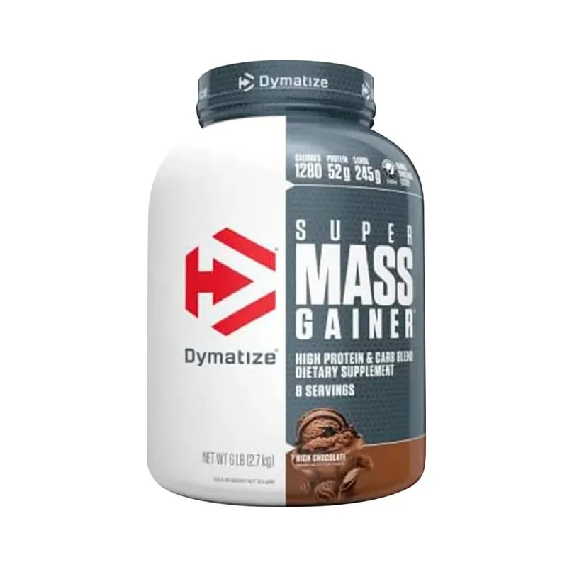 DYMATIZE - Ganador de peso Super Mass Gainer 6lb - Dymatize - Rich Chocolate