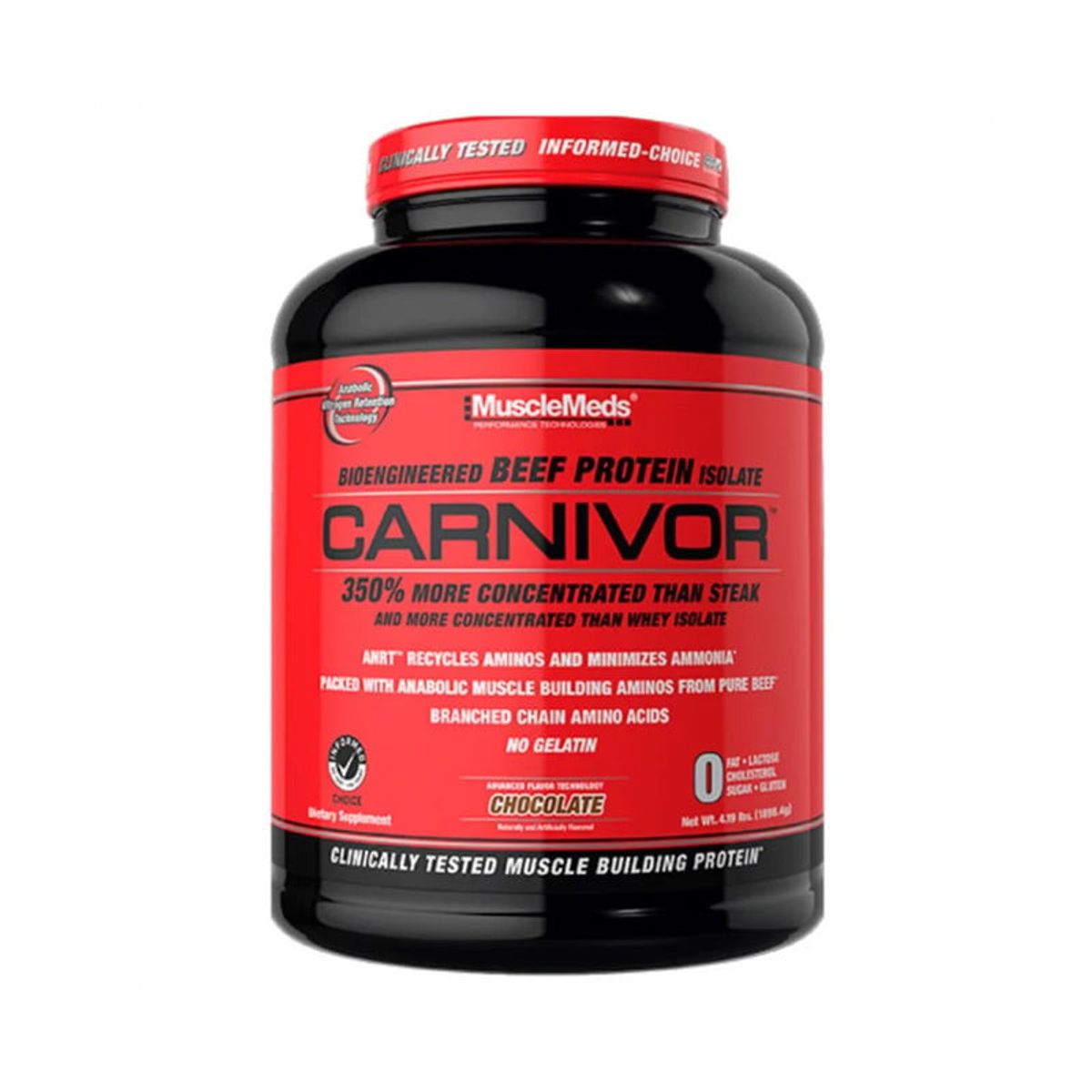 MUSCLEMEDS - Proteína Carnivor 4lb - MuscleMeds - Chocolate