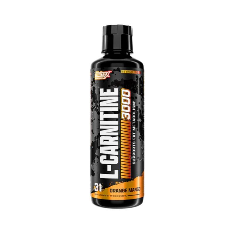 NUTREX RESEARCH - Carnitina Líquida 3000 480ml - Nutrex - Orange-Mango