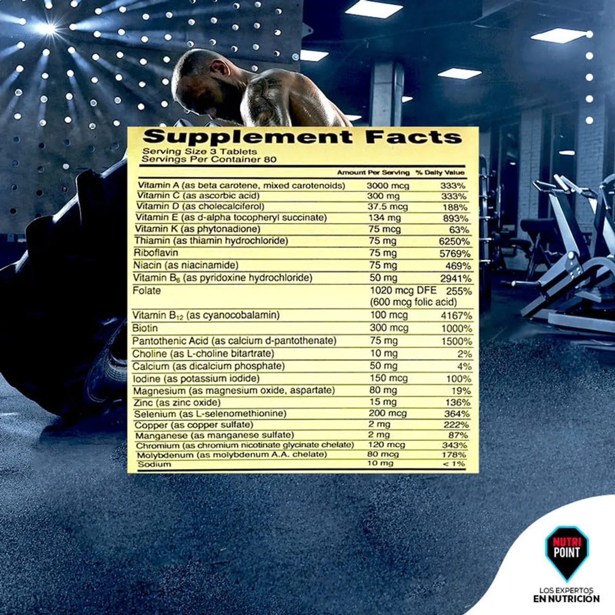 OPTIMUN NUTRITION - Multivitamínico Opti-Men 240 Tabletas - Optimum Nutrition