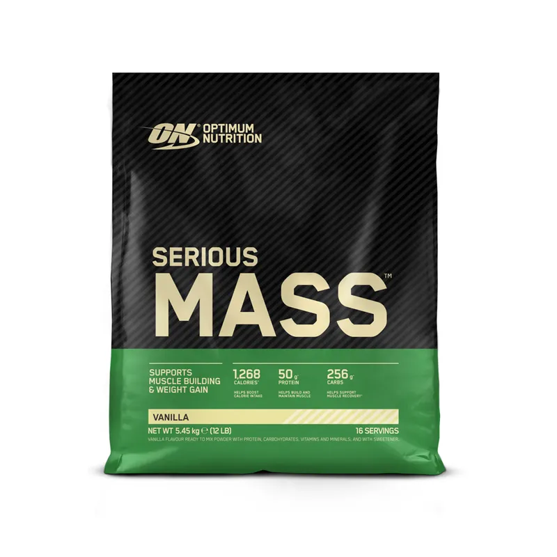 OPTIMUN NUTRITION - Ganador de peso Serious Mass 12lb - Optimum Nutrition - Vainilla