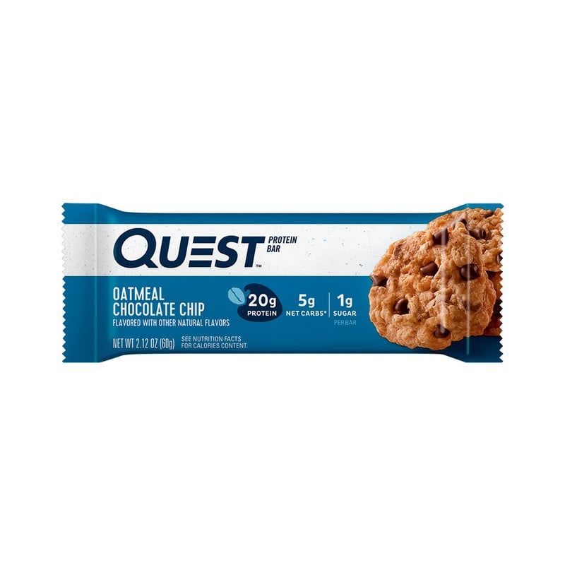 QUEST - Barras de proteína 60gr Oatmeal Chocolate Chip - Quest Nutrition