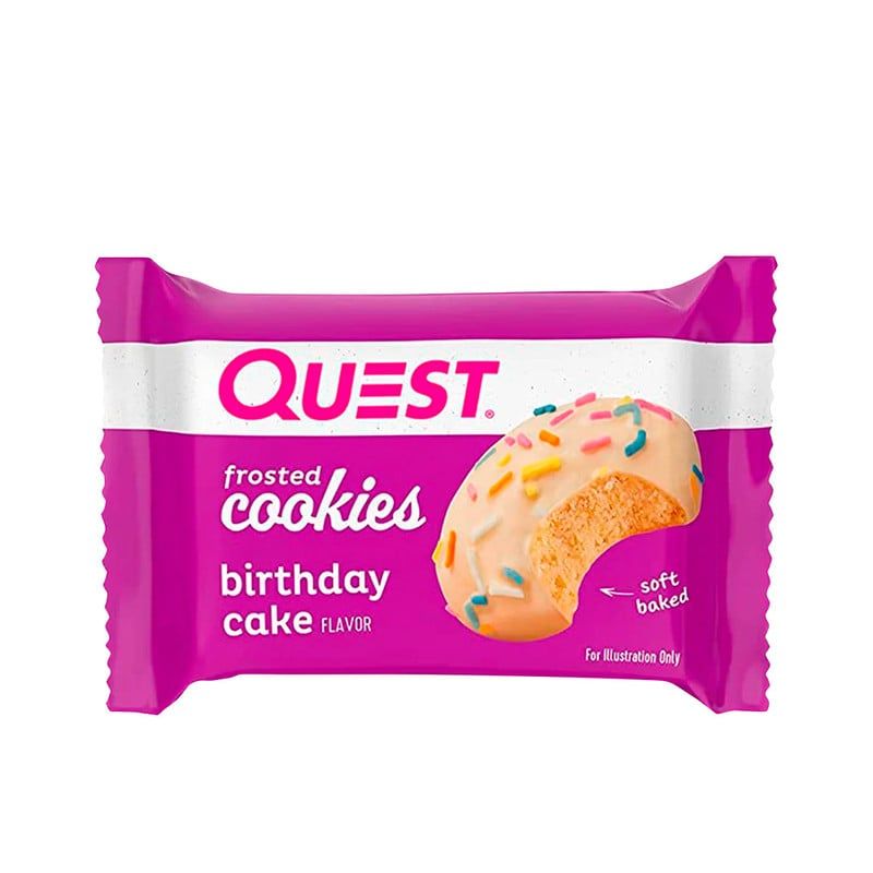 QUEST - Mini Galletas Frosted - Quest Nutrition - Birthday Cake