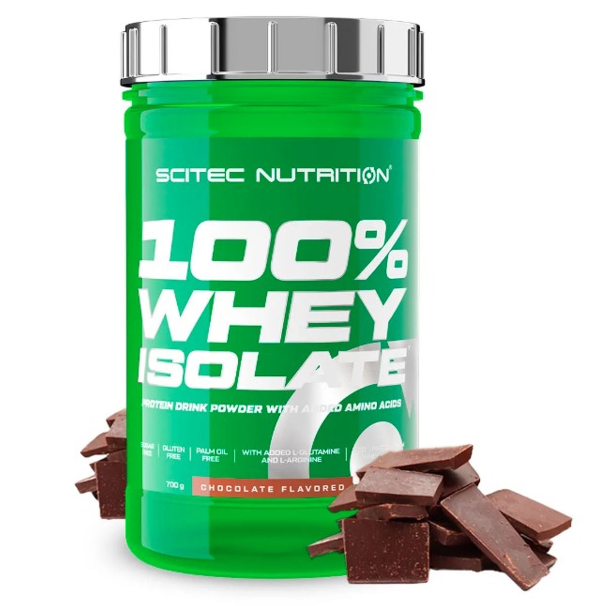 SCITEC NUTRITION - Proteína 100% Whey Isolate 680gr - Scitec Nutrition - Chocolate