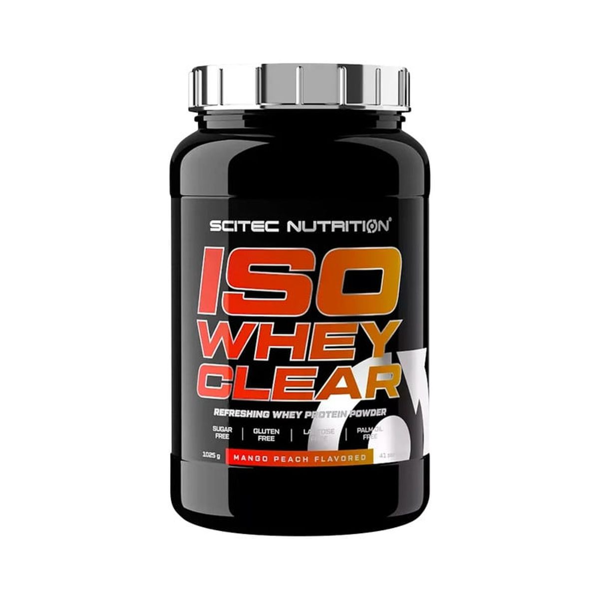 SCITEC NUTRITION - Proteína aislada Iso Whey Clear 1025g  Mango Peach