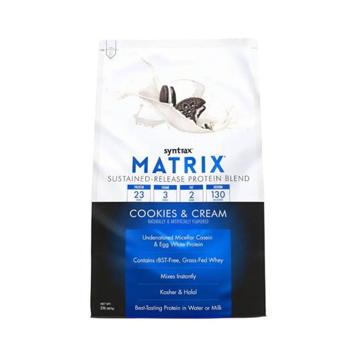 SYNTRAX - Proteína Matrix 2lb - Syntrax - Cookies & Cream