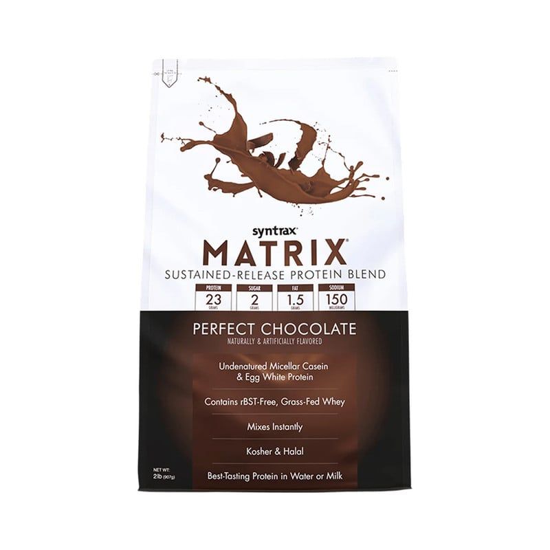 SYNTRAX - Proteína Matrix 2lb - Syntrax - Chocolate