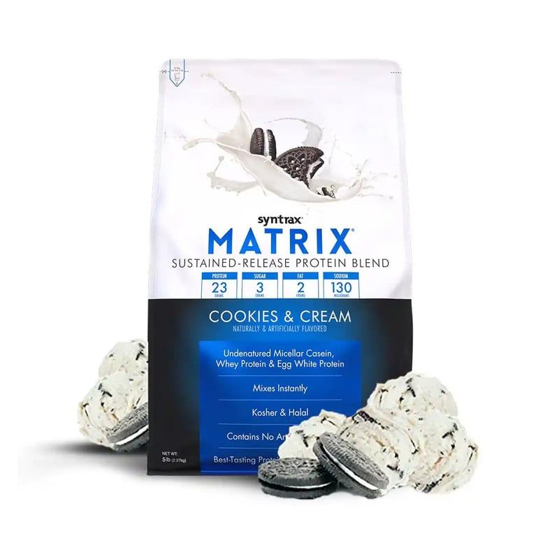 SYNTRAX - Proteína Matrix 5lb - Syntrax - Cookies & Cream