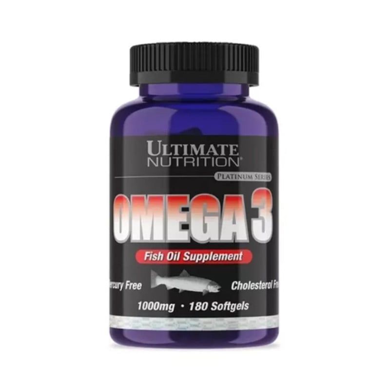 ULTIMATE NUTRITION - Omega 3 180 Cápsulas - Ultimate Nutrition