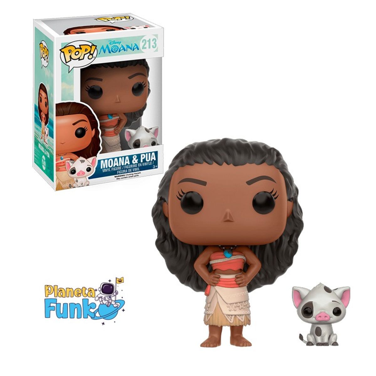 FUNKO - MOANA Y PUA FUNKO POP 213