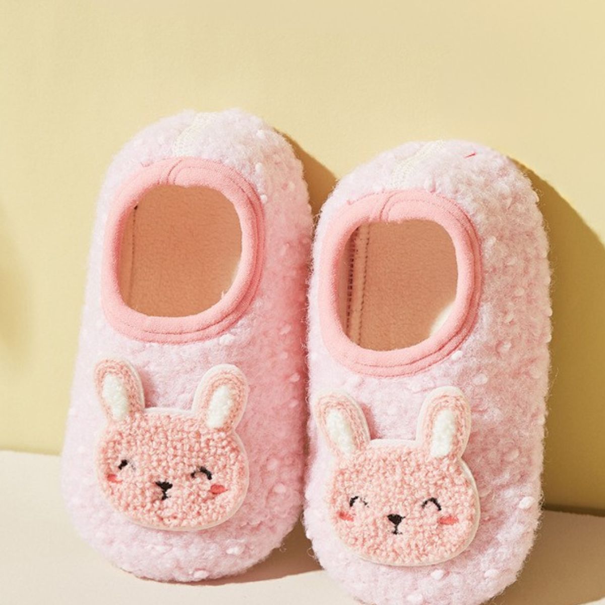 THE BABY SPOT - Pantuflas para Bebes Conejo - Rosa