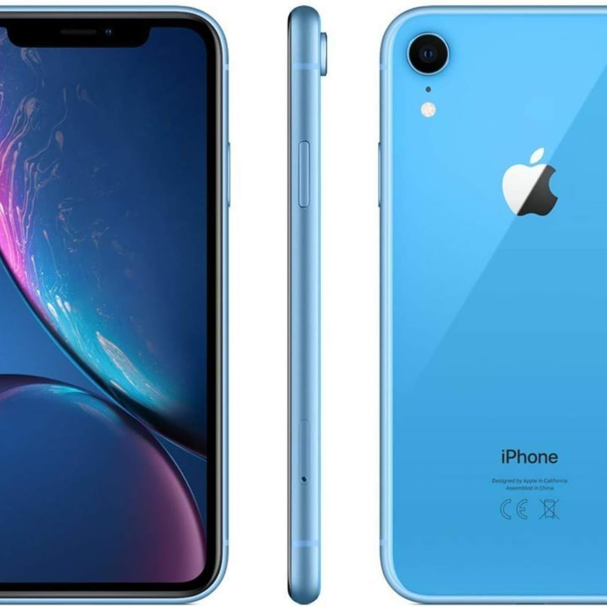 APPLE - iPhone XR 64GB Celeste Grado A ENVIO INMEDIATO Reacondicionado