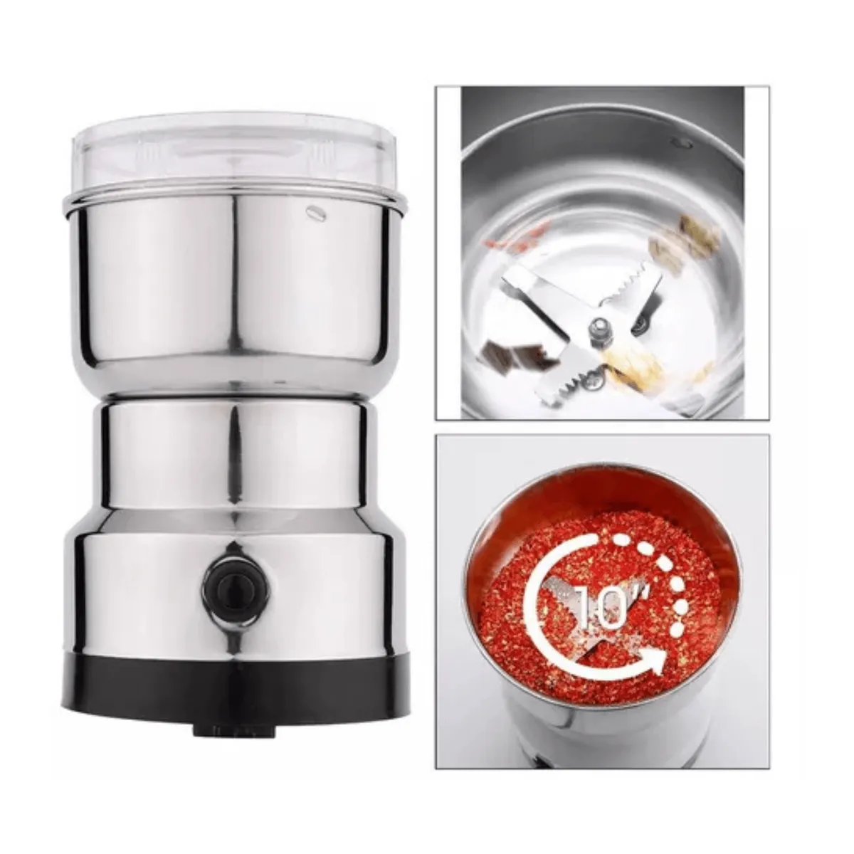 RAFF - Molino Eléctrico Multifuncional  Café y Especias al Instante
