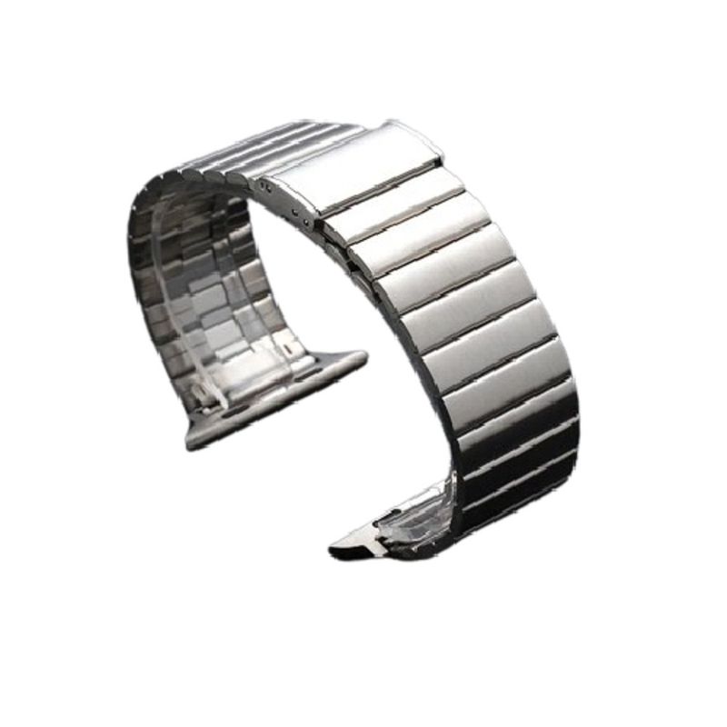 GENERICO - Correa Para Applewatch Y Watch Acero Slim 42-44-45-49mm Plata