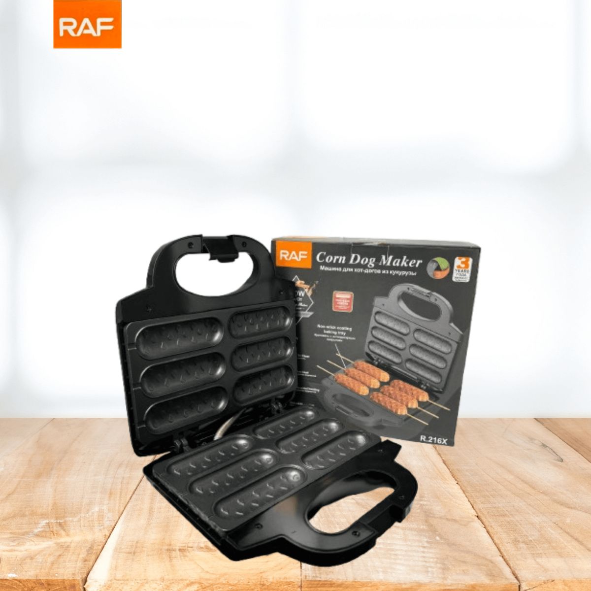 RAFF - Máquina para Hot Dogs RAF  ¡Prepara tus hot dogs como en feria