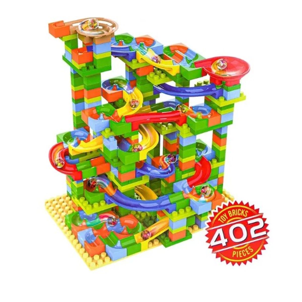 GENERICO - Juego Laberinto  de Construcción TRACK MAZE 402Pcs