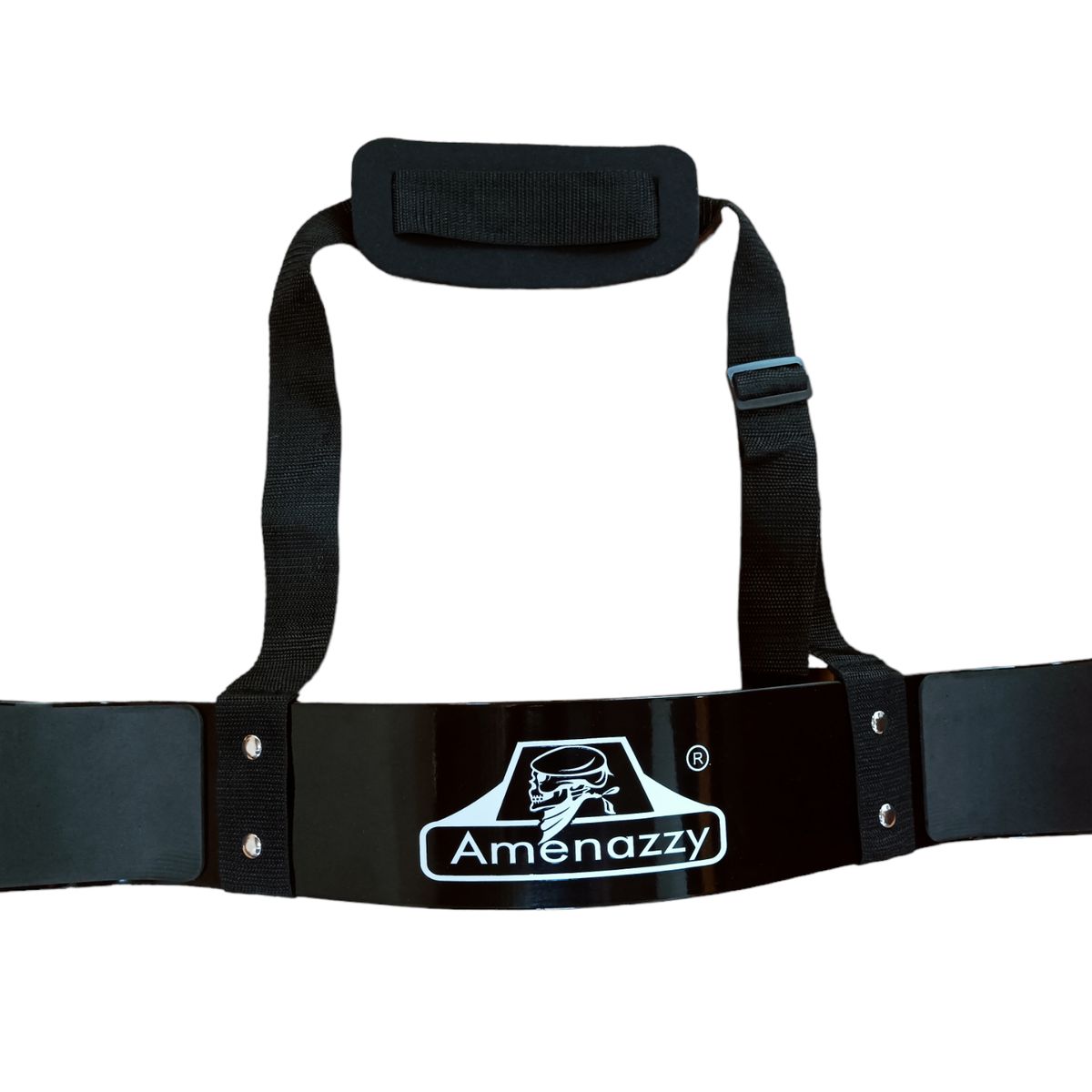 GENERICO - Arm Blaster Cinturón Soporte Aislador Biceps Brazos BLACK