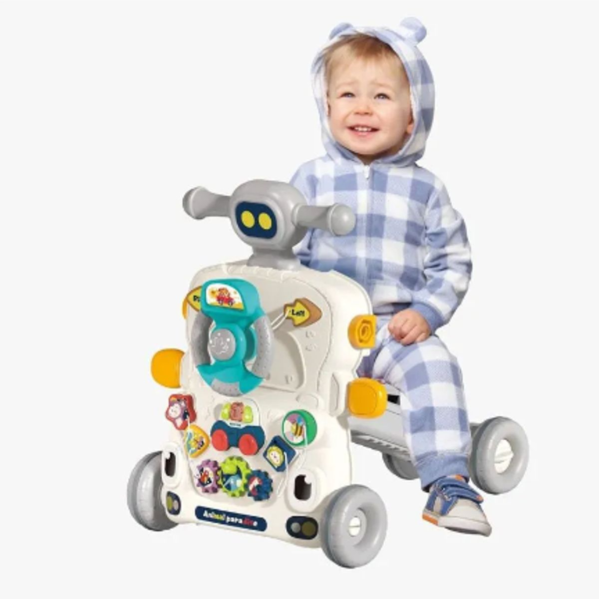 GENERICO - Andador Multifuncional  5 en 1 PLOMO