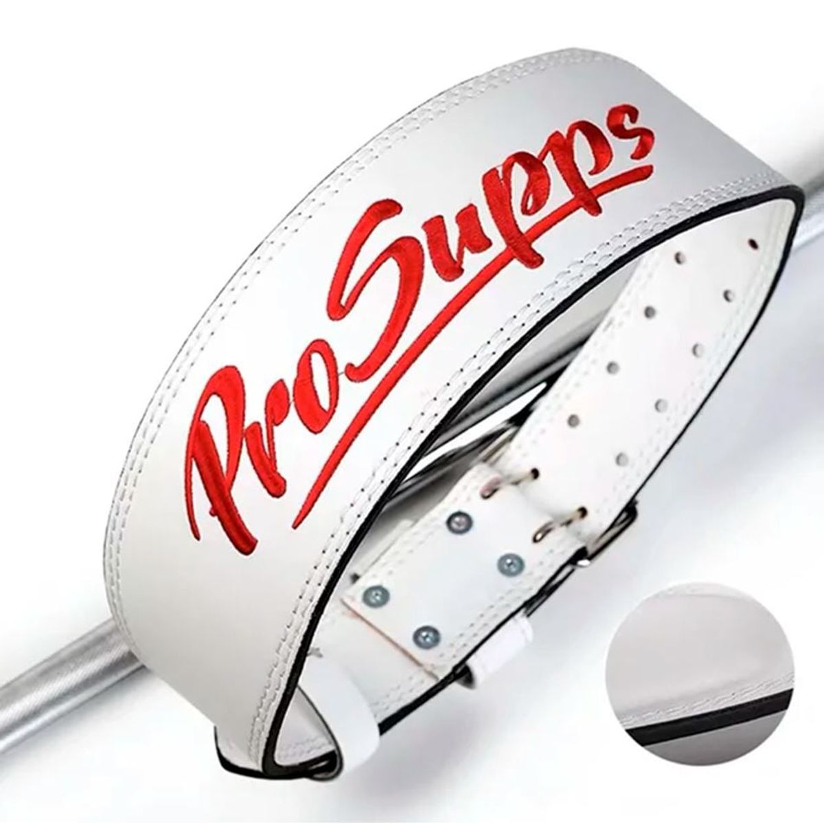 PROSUPPS - Cinturon para levantamiento de pesas protector lumbar