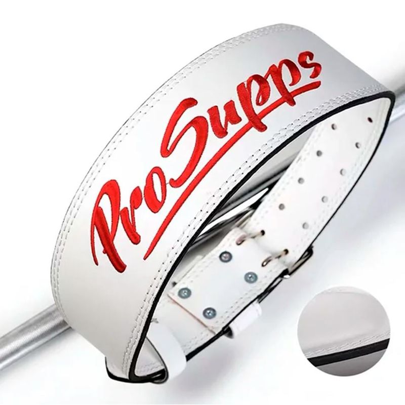 PROSUPPS - Cinturon para levantamiento de pesas protector lumbar