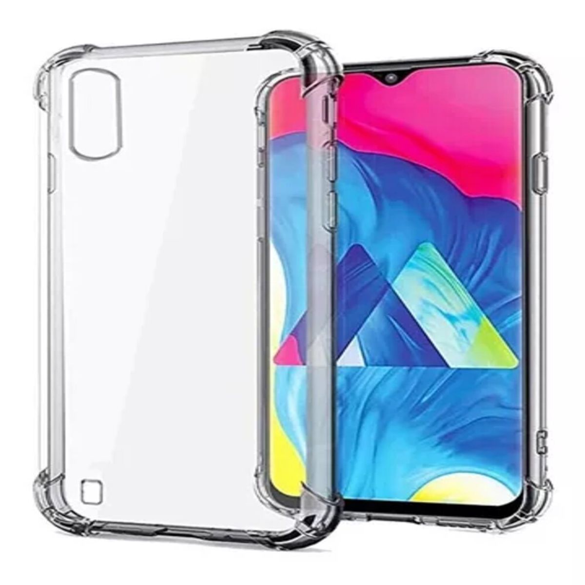 SPACE - Case Space Para Samsung A10 -Transparente