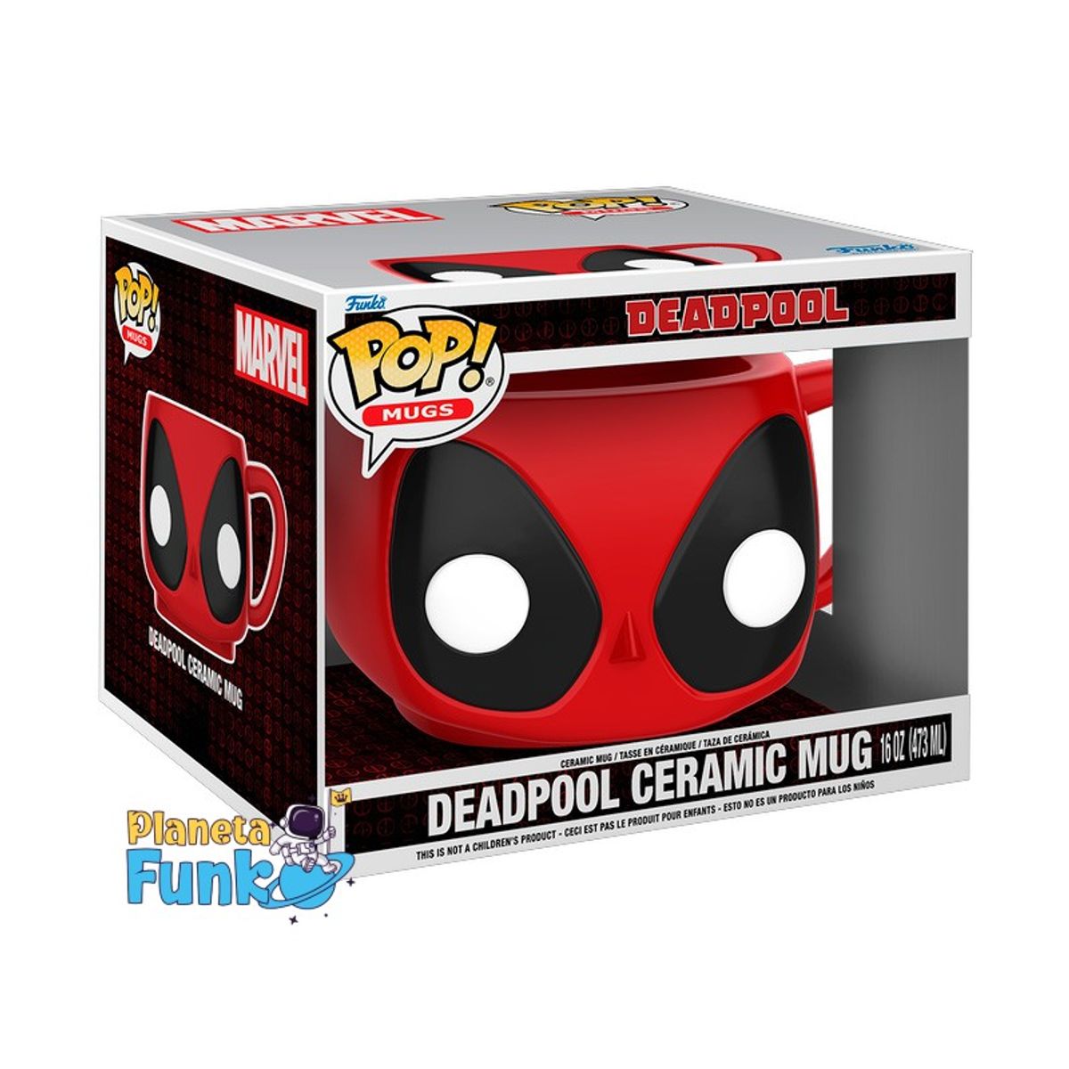 FUNKO - MUG TAZA FUNKO DEADPOOL ORIGINAL