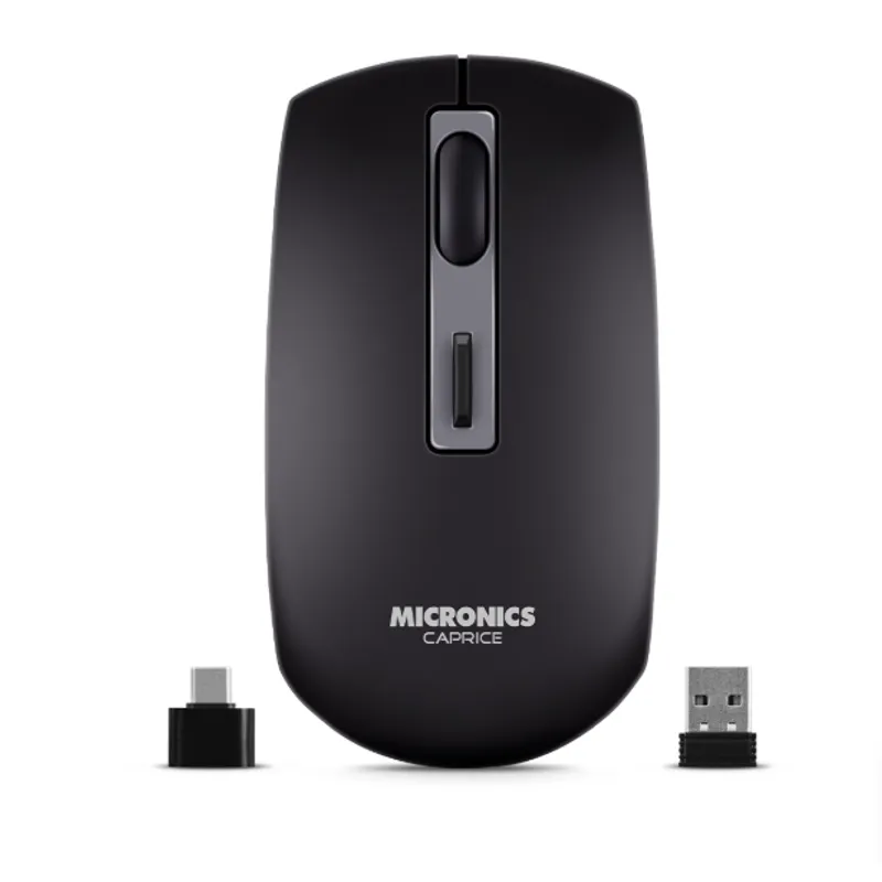 MICRONICS - Mouse Inalambrico CAPRICE MIC M713-3M BT WIFI Recargable MICRONICS