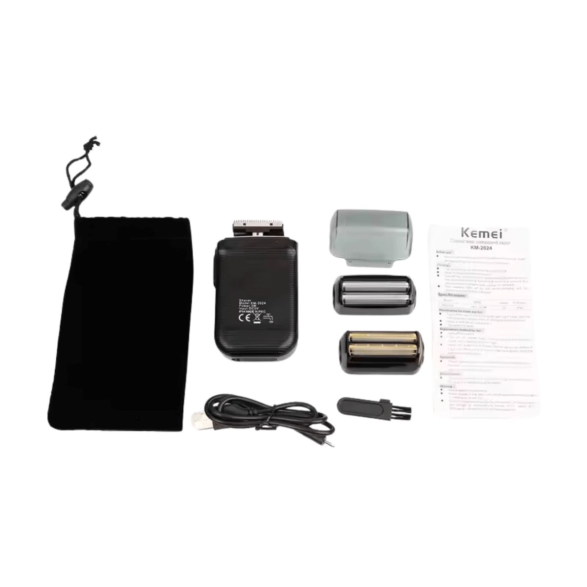 KEMEI - Afeitadora Kemei 2024 – Precisión y Confort en Cada Afeitado