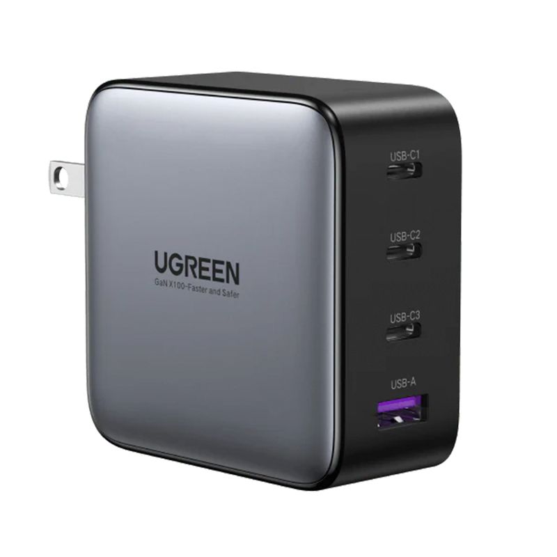 UGREEN - Cargador de Pared UGREEN Nexode 100W USB C GaN CD226 - 4 Puertos
