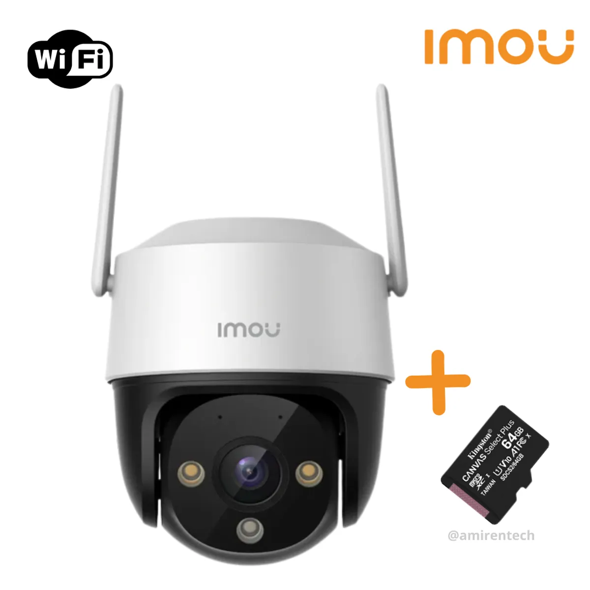 IMOU - Camara de Seguridad Imou Cruiser SE+ 5MP + Memoria de Grabacion