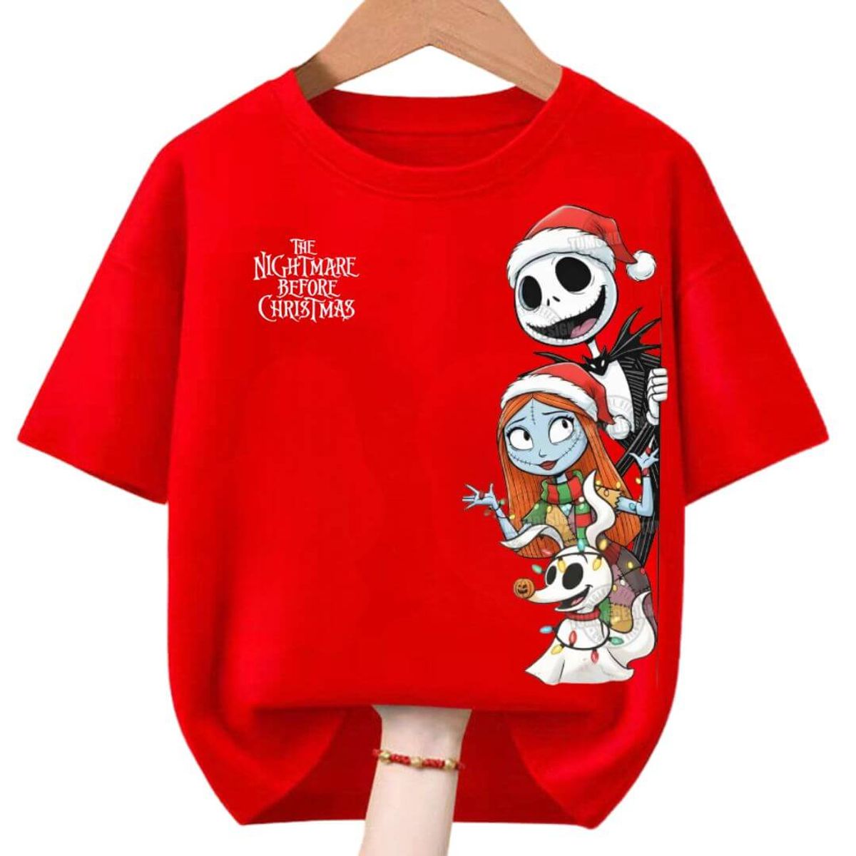 GENERICO - Polos Navidad Jack Skellington Christmas Unisex - Talla desde 4 hasta XL