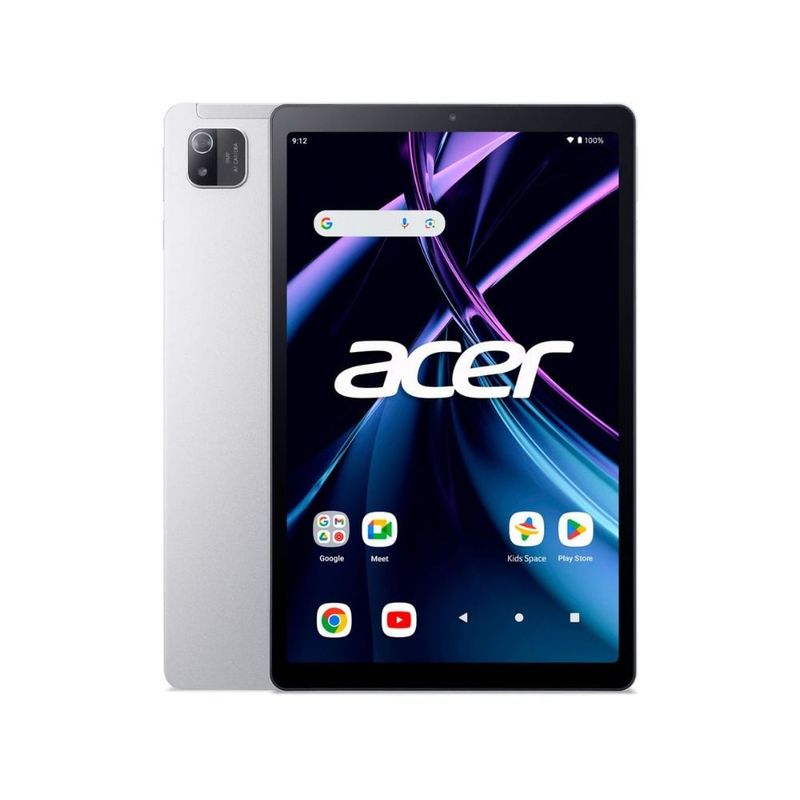 ACER - Tablet ACER ICONIA 10.1" IPS RAM 4GB ROM 128GB Android 14 Cámara 8MP A24003 Plata