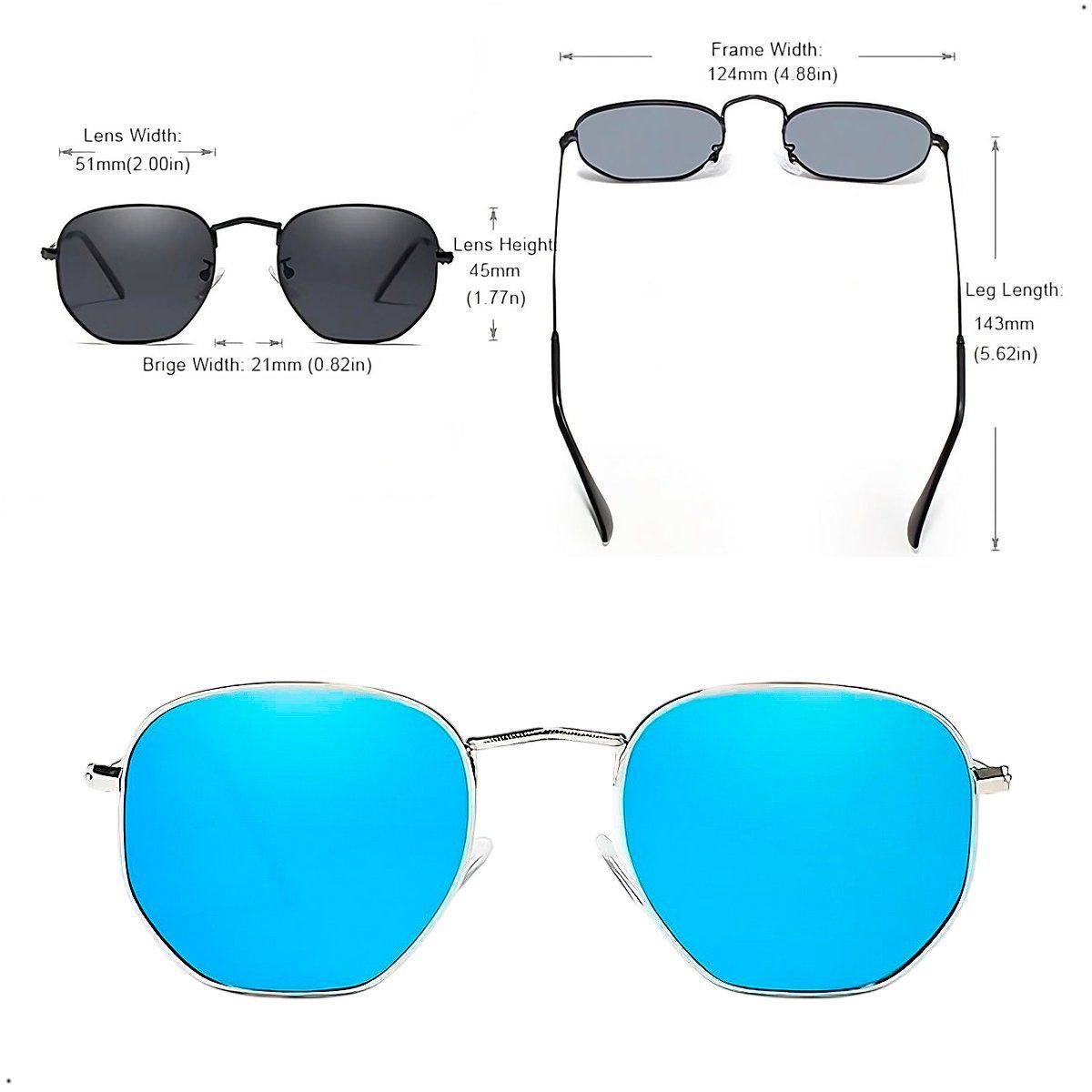 KINGSEVEN - Lentes de Sol Kingseven 7548 Polarizado Proteccion UV400