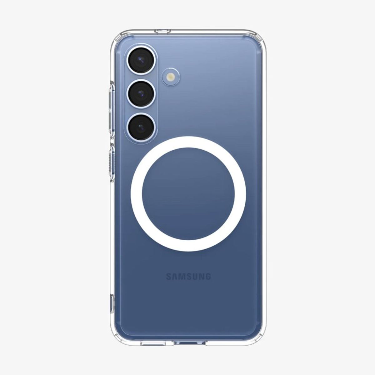 SPIGEN - Case Galaxy S25 Plus Spigen Magsafe Transparente Antiamarilleo De Usa