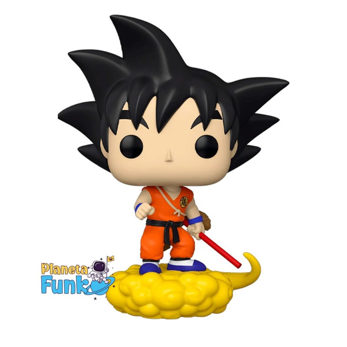FUNKO - GOKU CON NUBE VOLADORA FUNKO POP JUMBO empaque dañado