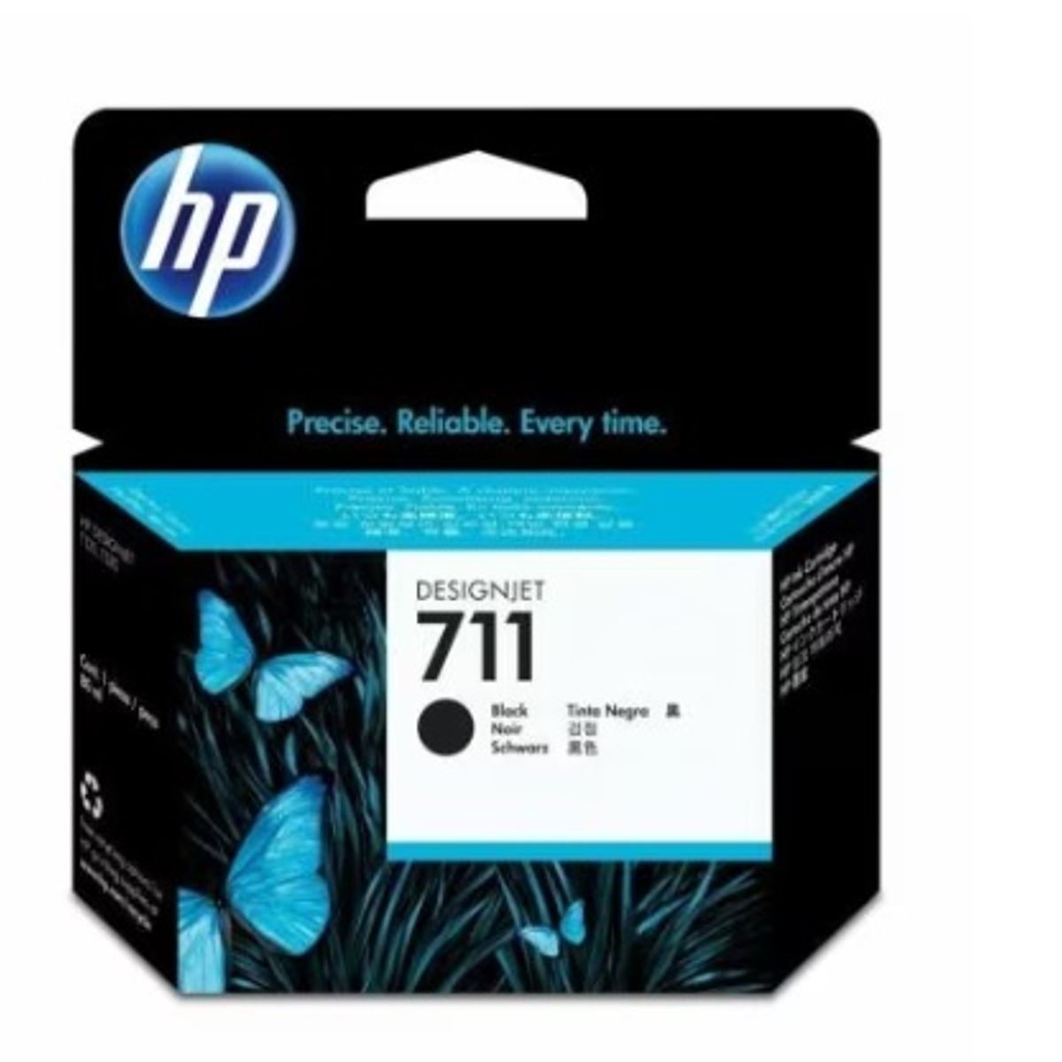 FISHPOND - CARTUCHO DE TINTA HP 711 BLACK 80ML (CZ133AL) T120/T520