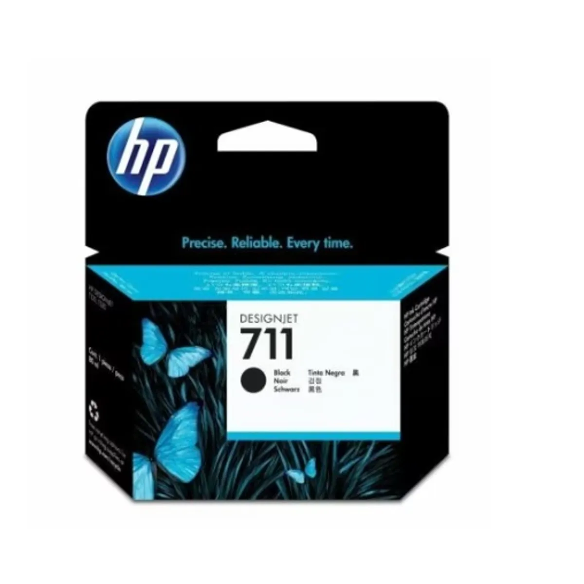 FISHPOND - CARTUCHO DE TINTA HP 711 BLACK 80ML (CZ133AL) T120/T520