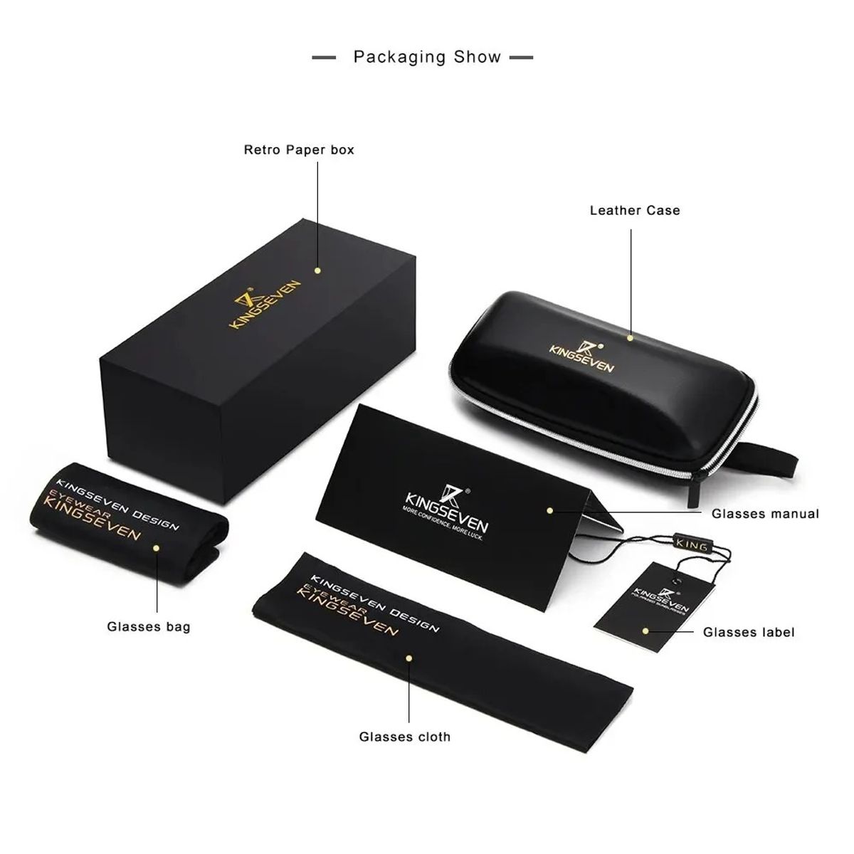 KINGSEVEN - Lente De Sol kingseven 7548Proteccion Uv400 Polarizado