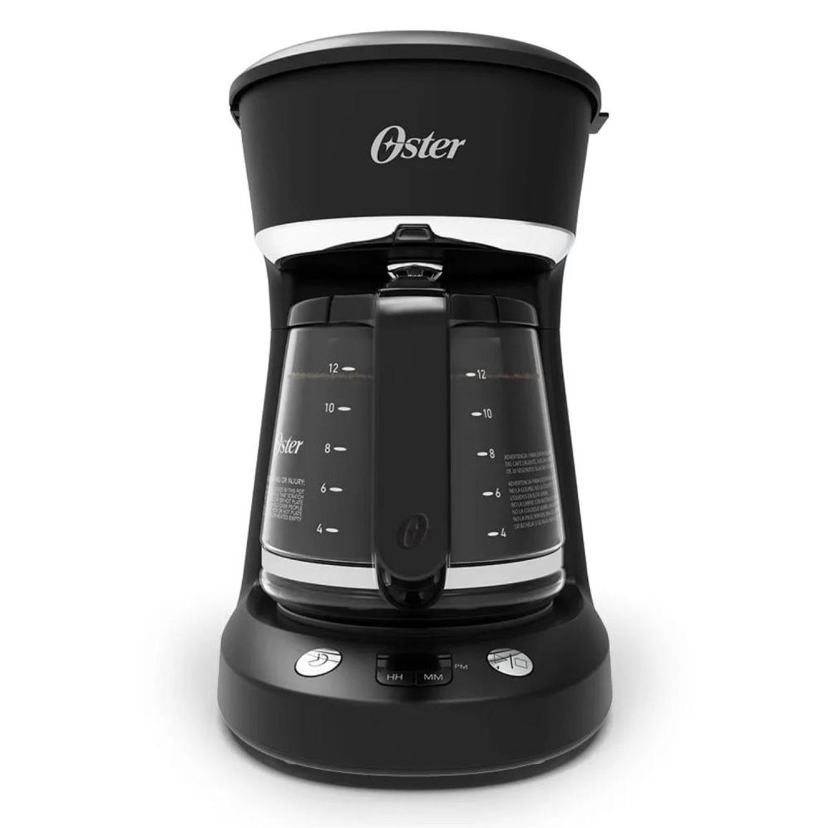 OSTER - Cafetera Oster Programable 12 Tazas de filtro BVSTDCP121B
