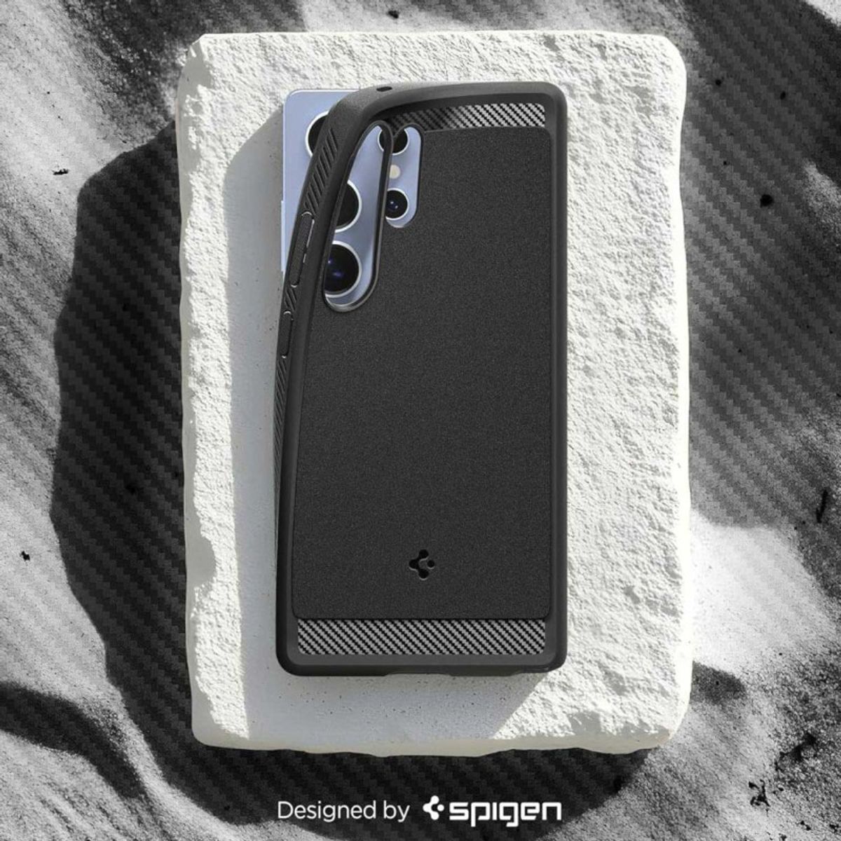 SPIGEN - Case Galaxy S25 Ultra Spigen Magsafe QI2 Negro De USA