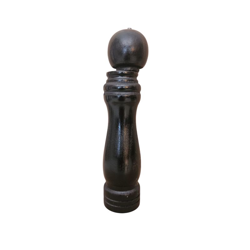 GENERICO - MOLINILLOS DE MADERA NEGRO PARA SAL Y PIMIENTA