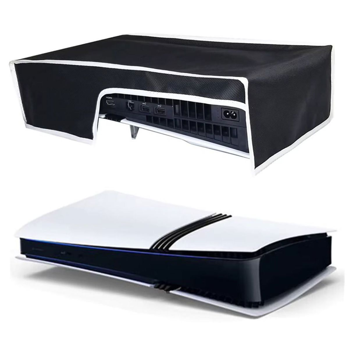 GENERICO - Funda Protectora Para PS5 Pro Antipolvo y Humedad - Horizontal