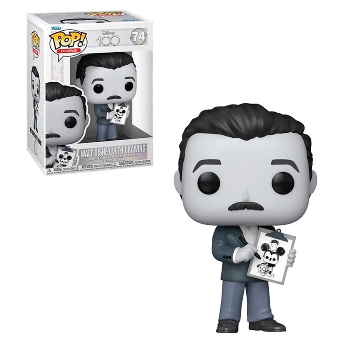 FUNKO - WALT DISNEY WITH DRAWING 74