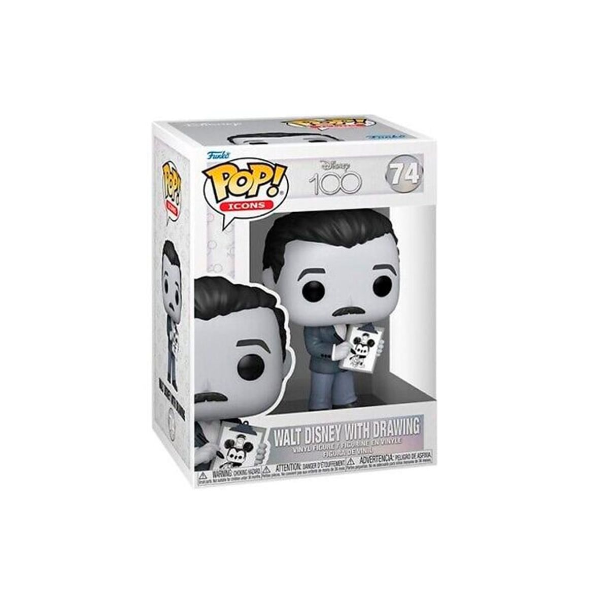 FUNKO - WALT DISNEY WITH DRAWING 74
